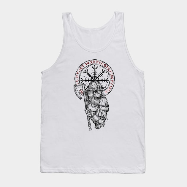 Draugr warrior Tank Top by BlackForge